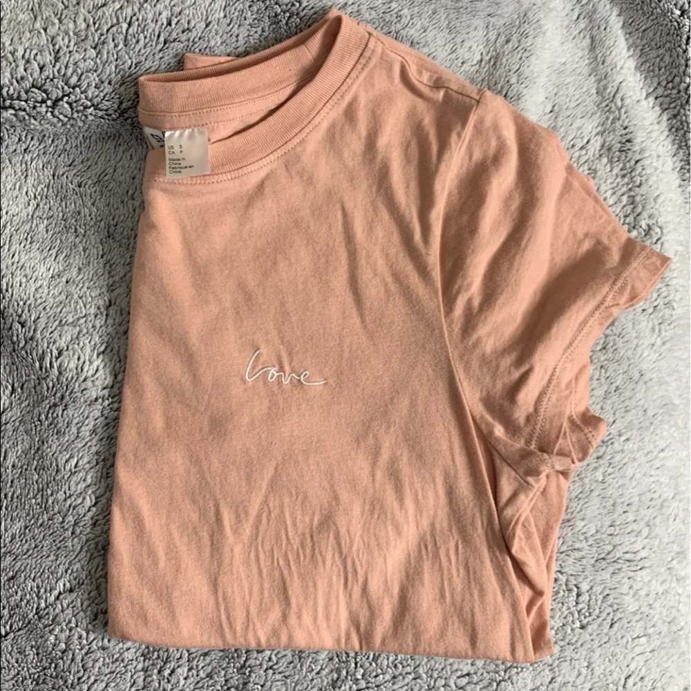 H&M basic love T shirt